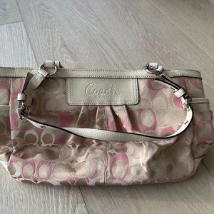 Coach purse pink